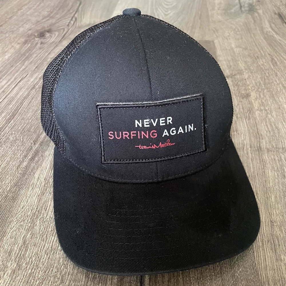 Travis Mathew Black Trucker Hat